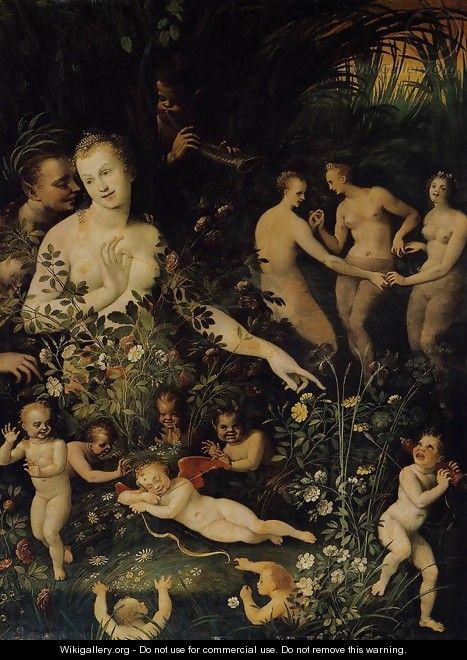 Mythological Allegory c. 1580 - Anonymous Artist