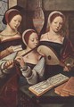 Concert of Women 1530-40 - Master of Female Half-Figures