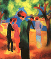 Woman in a Green Jacket 1913 - August Macke