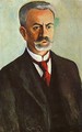 Portrait of Bernhard Koehler 1910 - August Macke
