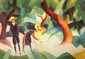 Children with Goat (Kinder mit Ziege) 1913 - August Macke