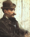 Portrait of Alphonse Maureau (Man with a Round Hat) 1880 - Edouard Manet