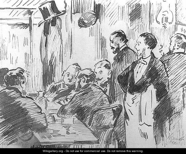 A Cafe Interior 1869 - Edouard Manet
