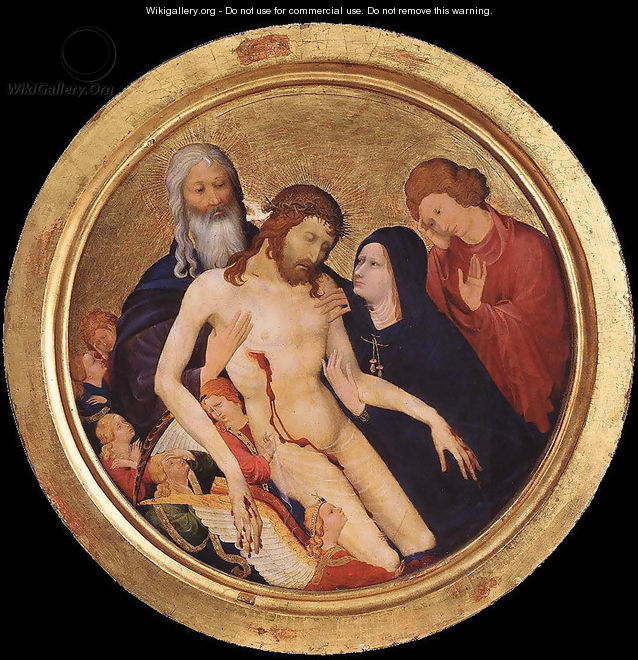 Large Round Pieta 1400-10 - Jean Malouel