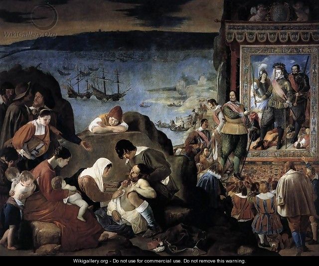 The Recapture of Bahia in 1625, 1634-35 - Fray Juan Bautista Maino