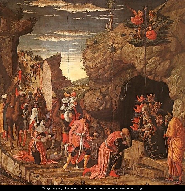 Adoration of the Magi 2 - Andrea Mantegna