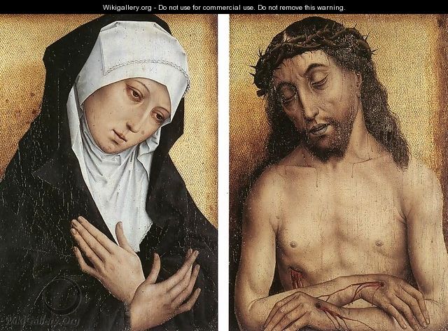 Virgin and the Man of Sorrow 1480-90 - Simon Marmion