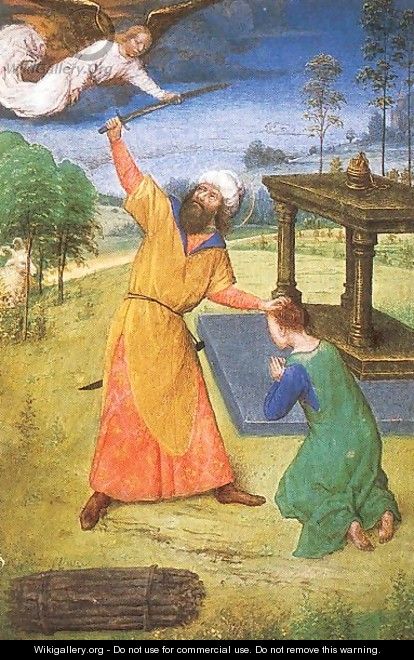 The Sacrifice of Isaac 1487-89 - Simon Marmion