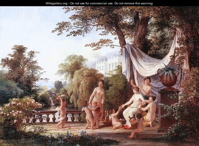 The Toilet of Venus 1830s - Károly, the Elder Markó