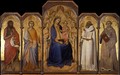 Virgin and Child with Saints 1362 - Luca Di Tomme