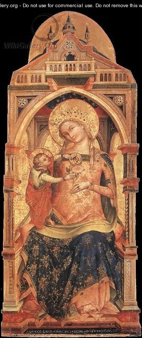 Madonna and Child 1372 - Lorenzo Veneziano