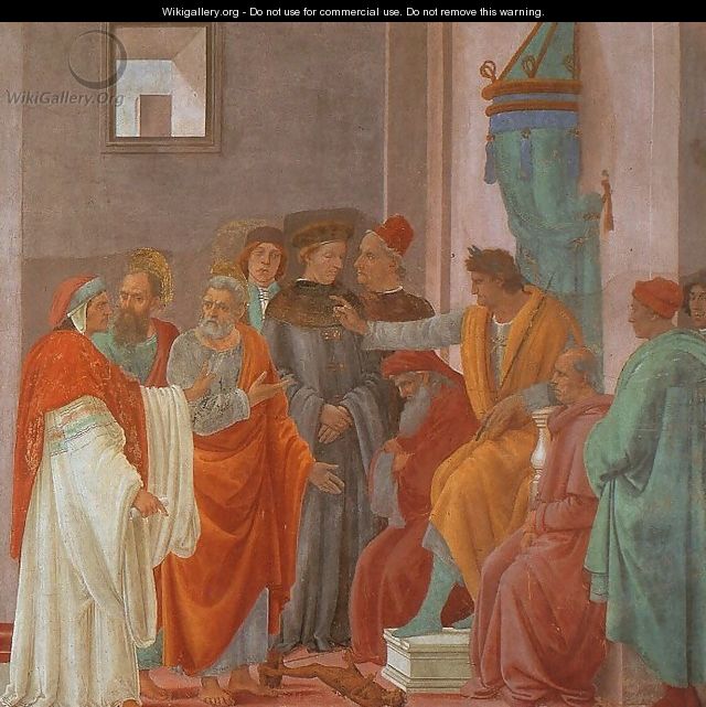 Disputation with Simon Magus (detail) - Filippino Lippi
