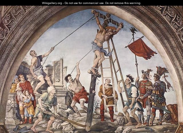 Crucifixion of St Philip 1502 - Filippino Lippi