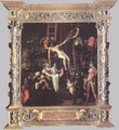 Descent from the Cross (with original frame) 1547 - Pedro Machuca