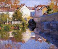 Beside the River (Grez) - Robert William Vonnoh