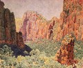 Temple of Sinawava - Zion National park - Gunnar Mauritz Widforss