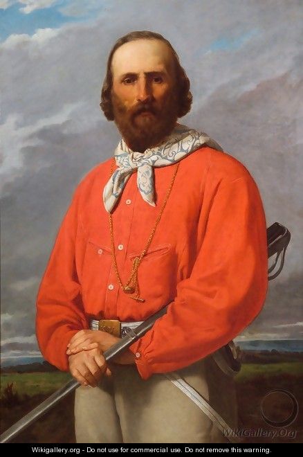 Ritratto di Giuseppe Garibaldi - Sylvestro Lega