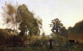 The Ponds of Ville d'Avray - Jean-Baptiste-Camille Corot