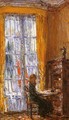 At the Writing Desk - Frederick Childe Hassam