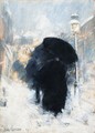 A New York Blizzard - Frederick Childe Hassam