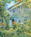 Old House and Garden, East Hampton - Frederick Childe Hassam