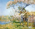 Apple Trees in Bloom, Old Lyme - Frederick Childe Hassam