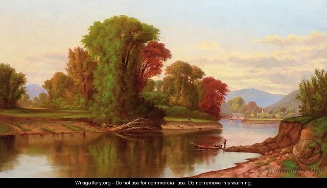 River Scene - Robert Scott Duncanson