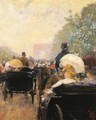 Carriage Parade - Frederick Childe Hassam