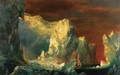 Study for "The Icebergs" - Frederic Edwin Church