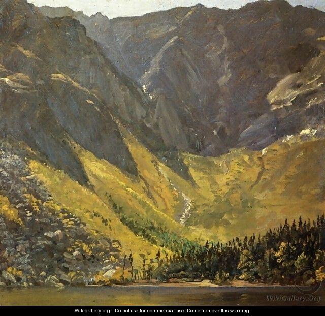Great Basin, Mount Katahdin, ,Maine - Frederic Edwin Church
