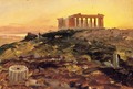 The Parthenon from the Southeast - Frederic Edwin Church