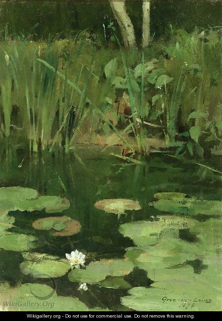 Water Lilies - Theodore Robinson