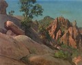 Landscape Study: Owens Valley, California - Albert Bierstadt