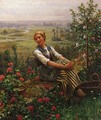 Woman at Rest - Daniel Ridgway Knight