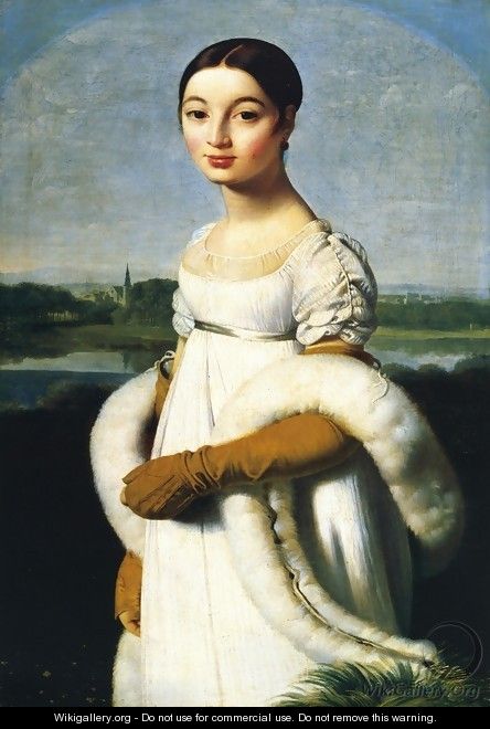 Caroline Riviere - Jean Auguste Dominique Ingres
