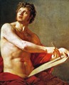 Academic Study of a Male Torse - Jean Auguste Dominique Ingres