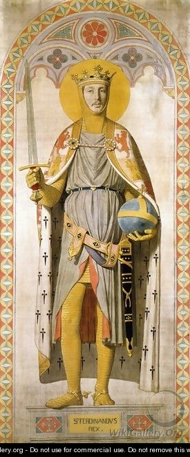 Duke Ferdinand-Philippe of Orleans, as St. Ferdinand of Castile - Jean Auguste Dominique Ingres