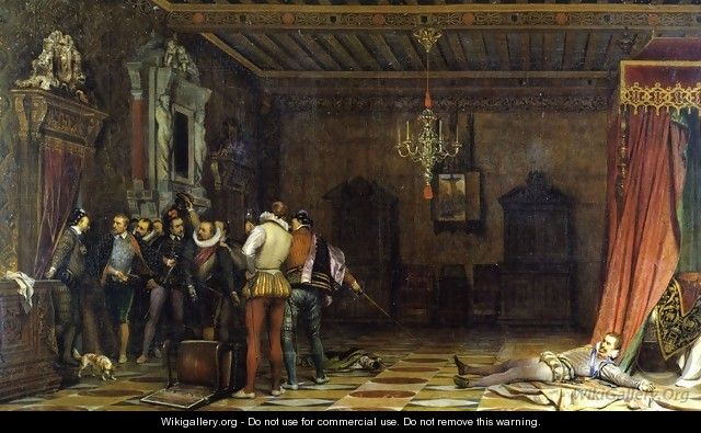 The Murder of the Duke of Guise - Paul Delaroche