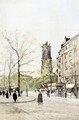 View of the Avenue Victoria - Henri Joseph Harpignies