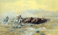 The Buffalo Hunt - Charles Marion Russell