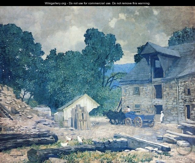 The Mill Yard - Robert Spencer