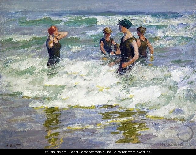 Bathers in the Surf I - Edward Henry Potthast