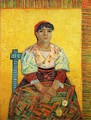 The Italian Woman - Vincent Van Gogh