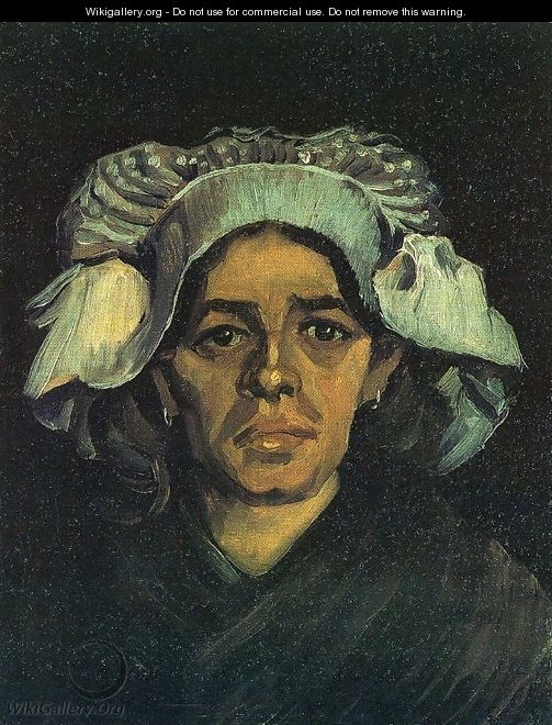 Peasant Woman, Portrait of Gordina de Groot - Vincent Van Gogh