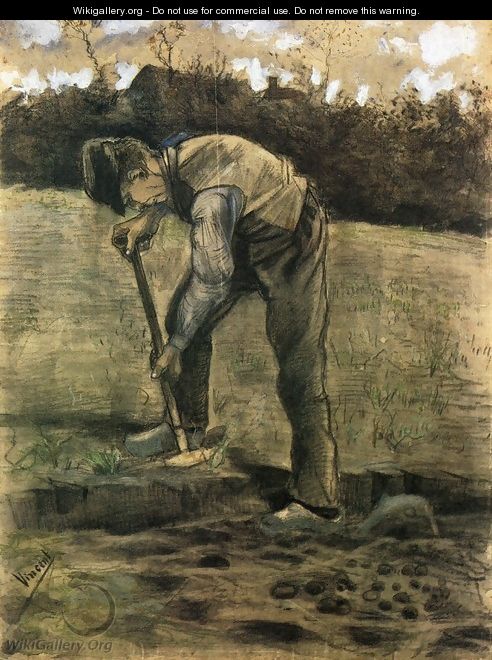 A Digger - Vincent Van Gogh