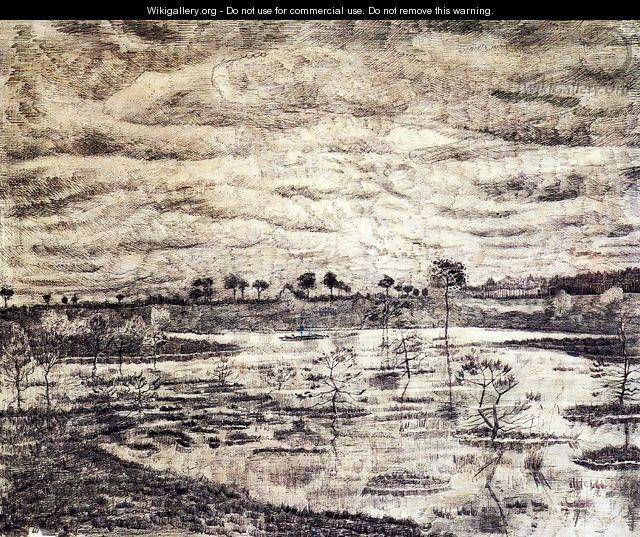 A Marsh - Vincent Van Gogh