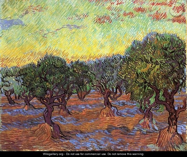 Olive Grove I - Vincent Van Gogh