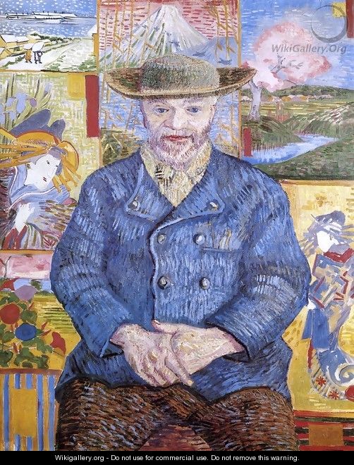 Portrait of Pere Tanguy II - Vincent Van Gogh
