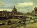 View on the Singel in Amsterdam - Vincent Van Gogh