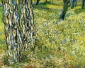 Tree Trunks in the Grass - Vincent Van Gogh
